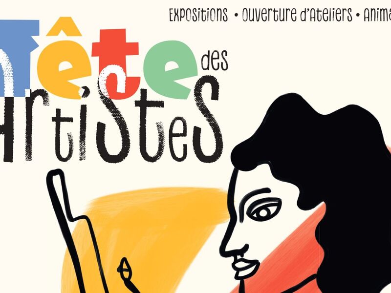 Affiche de la Fête des artistes giffois 2025