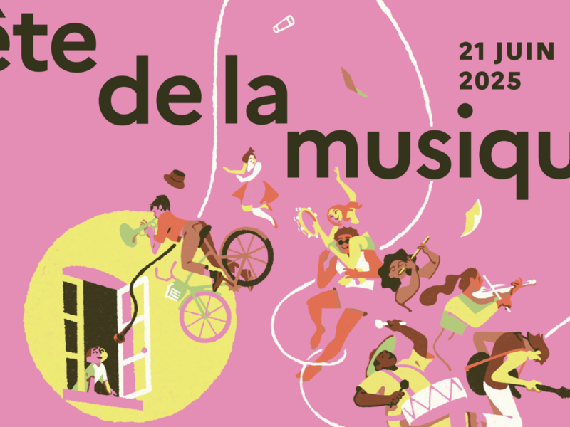 Affiche nationale de la fête de la musique 2025